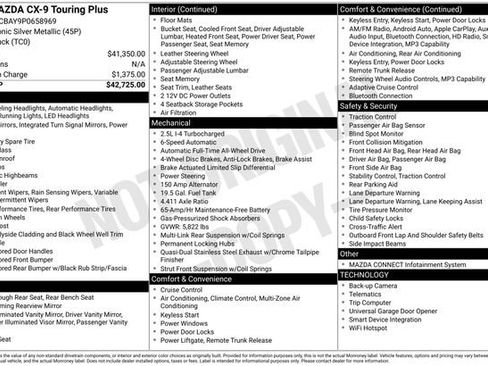 Used 2023 MAZDA CX-9 Touring Plus image 3