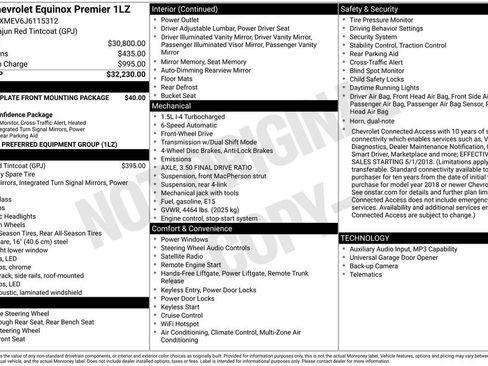 Used 2018 Chevrolet Equinox Premier FWD image 4