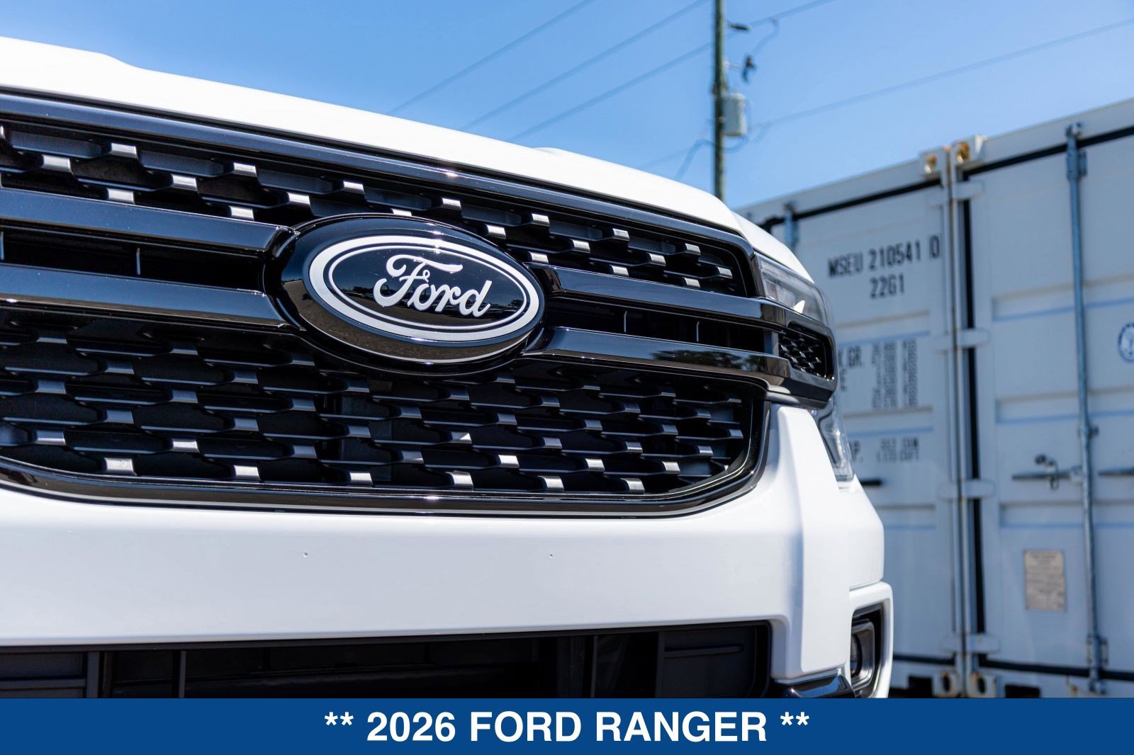 New 2026 Ford Ranger XLT w/ Black Appearance Package RWD image 12