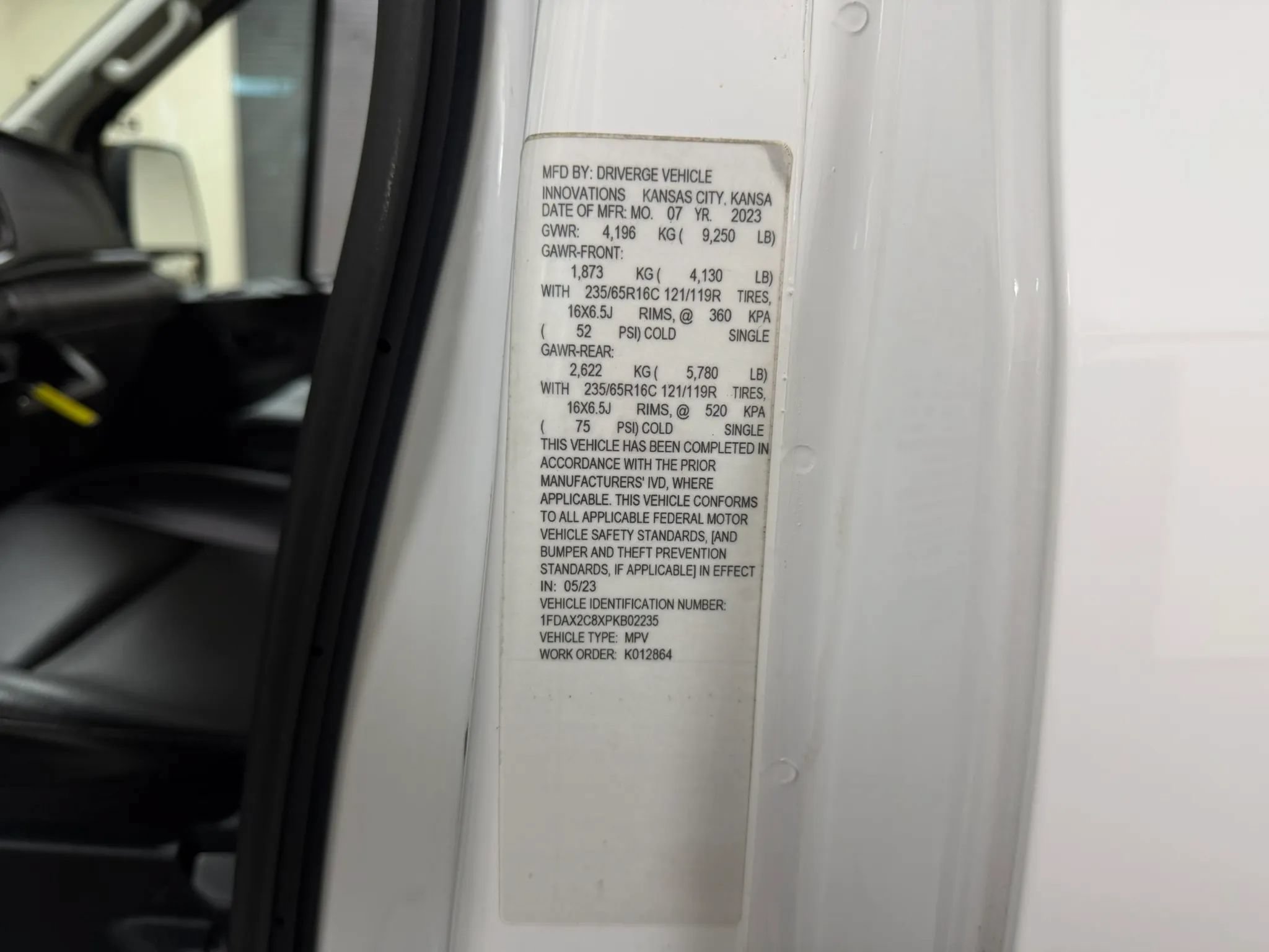 Used 2023 Ford Transit 350 XL RWD image 67