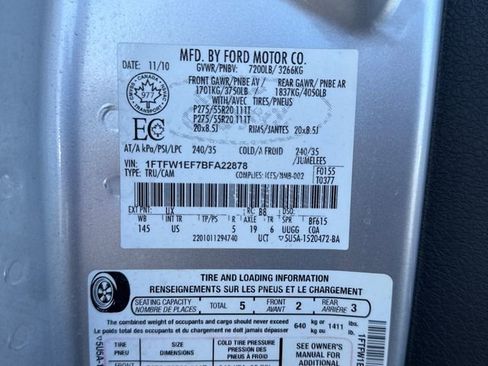 Used 2011 Ford F150 XLT w/ XTR Pkg image 22