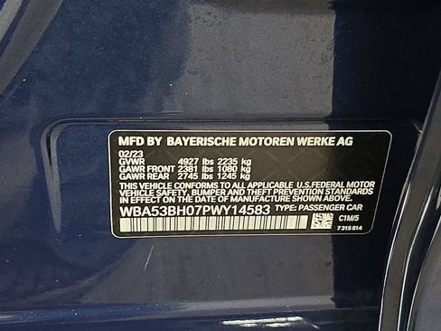 Used 2023 BMW 530i w/ Premium Package RWD image 34