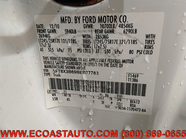 Used 2011 Ford F350 XL w/ Snow Plow Prep Pkg AWD/4WD image 21