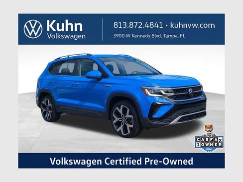Certified 2023 Volkswagen Taos SEL AWD/4WD image 1