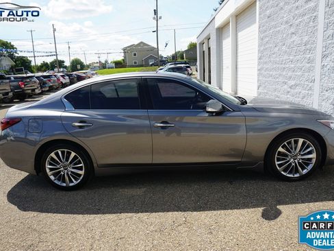 Used 2021 INFINITI Q50 Luxe w/ Seat & Sound Package AWD/4WD image 12