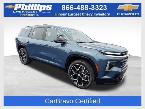 Certified 2026 Chevrolet Traverse High Country w/ LPO, Floor Liner Package AWD/4WD image 1