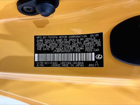 Used 2025 Lexus LC 500 Coupe w/ Performance Package image 35