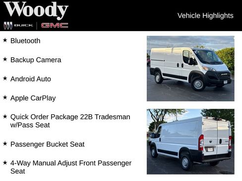 Used 2025 RAM ProMaster 1500 FWD image 3