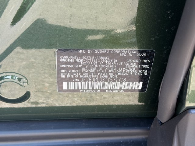 New 2026 Subaru Outback Limited AWD/4WD image 26