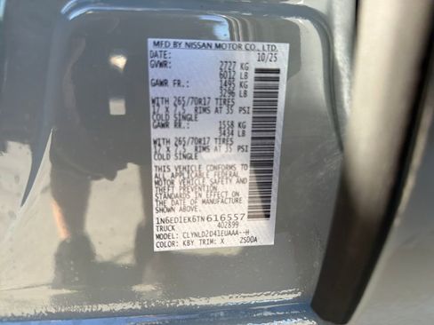 New 2026 Nissan Frontier PRO-4X w/ Tow Package image 32