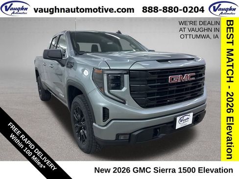 New 2026 GMC Sierra 1500 Elevation AWD/4WD image 1