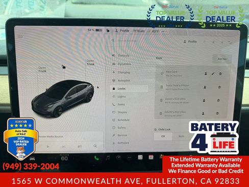 Used 2018 Tesla Model 3 Long Range AWD/4WD image 40