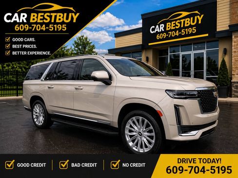 Used 2021 Cadillac Escalade ESV Luxury w/ LPO, Illumination Package AWD/4WD image 1