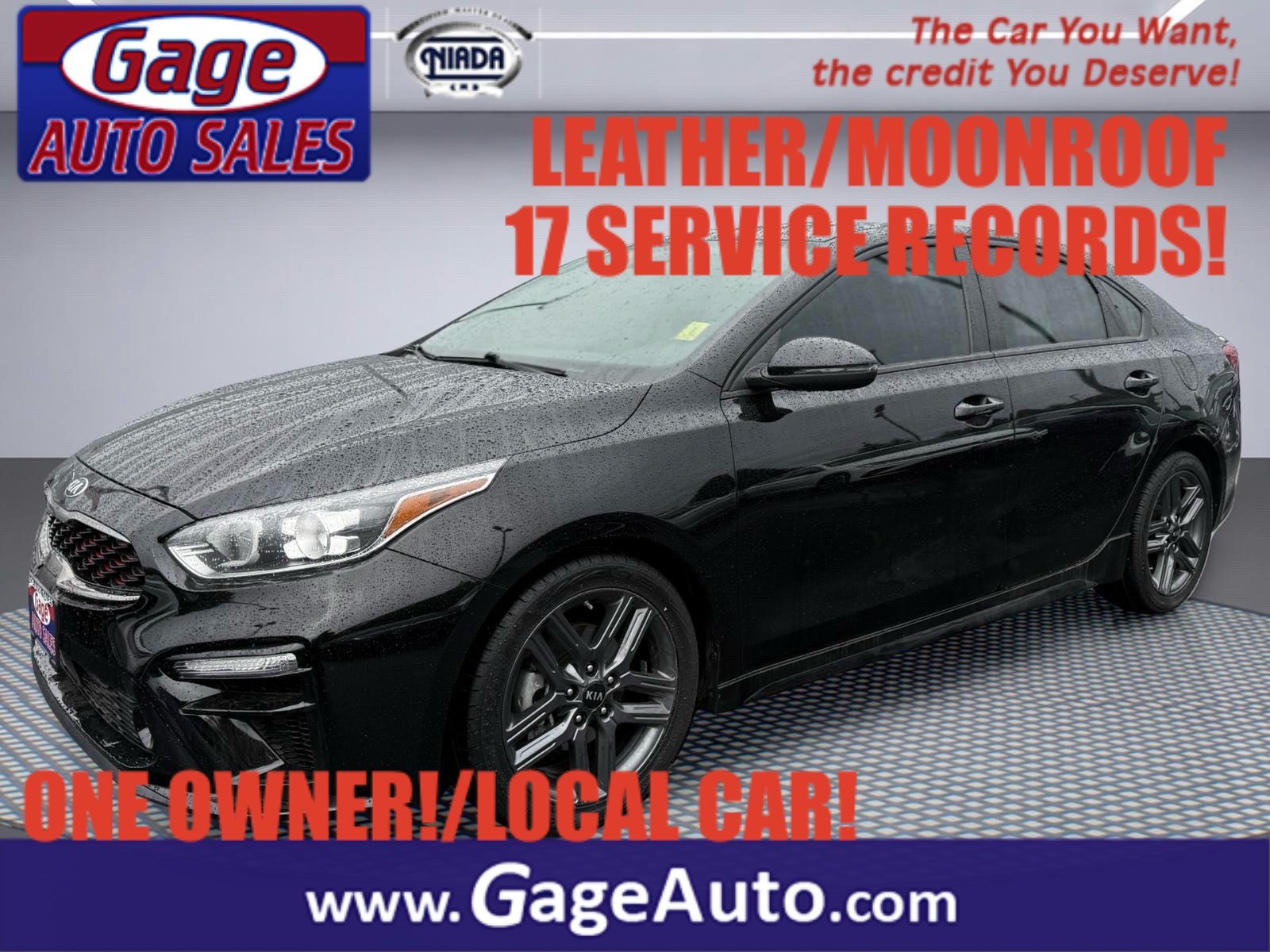 Used 2021 Kia Forte GT-Line w/ GT-Line Premium Package FWD image 1