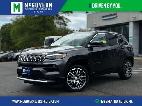 Used 2022 Jeep Compass Limited w/ Elite Group AWD/4WD image 1