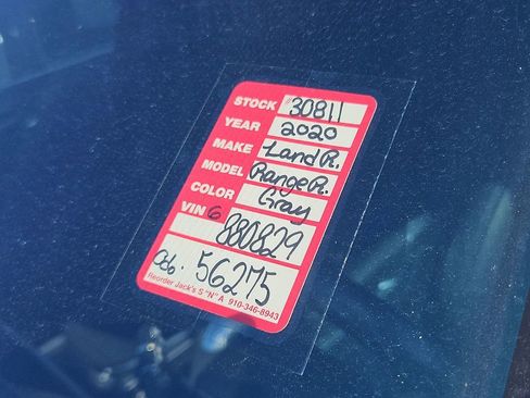 Used 2020 Land Rover Range Rover Sport HSE image 11