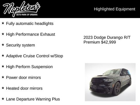 Used 2023 Dodge Durango R/T AWD/4WD image 10