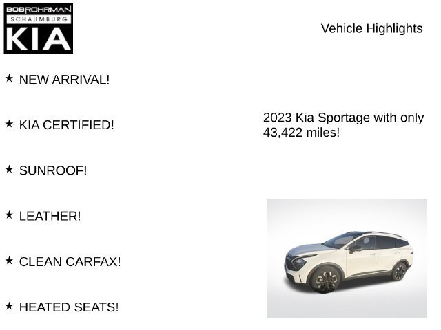 Used 2023 Kia Sportage X-Line w/ X-Line Premium Package AWD/4WD image 7