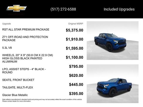 Certified 2024 Chevrolet Silverado 1500 RST w/ RST All Star Premium Package AWD/4WD image 15