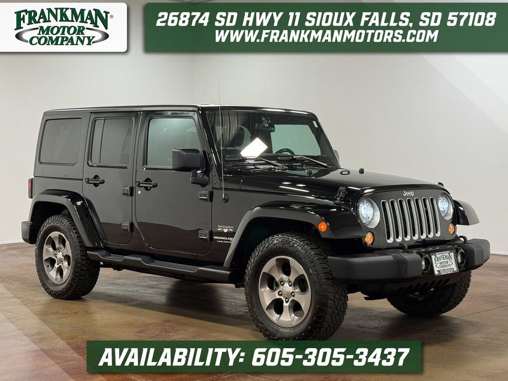 Used 2018 Jeep Wrangler Unlimited Sahara AWD/4WD image 1