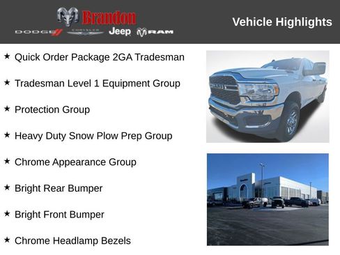 Used 2023 RAM 2500 Tradesman w/ Chrome Appearance Group AWD/4WD image 9