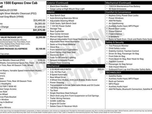 Used 2018 RAM 1500 Express w/ Express Value Package RWD image 12
