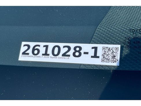 Used 2020 Toyota Corolla LE w/ Carpet Mat Package (TMS) FWD image 20