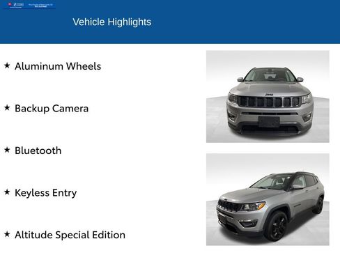 Used 2019 Jeep Compass Latitude AWD/4WD image 2