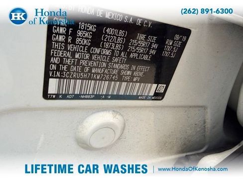 Used 2019 Honda HR-V EX-L image 4