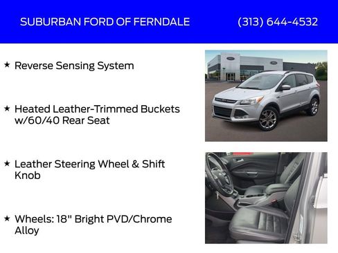 Used 2016 Ford Escape SE w/ SE Leather Comfort Package image 17
