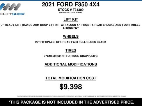 Used 2021 Ford F350 King Ranch w/ King Ranch Ultimate Package image 2