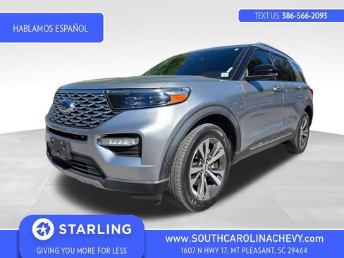 Used 2020 Ford Explorer Platinum w/ Premium Technology Package image 1
