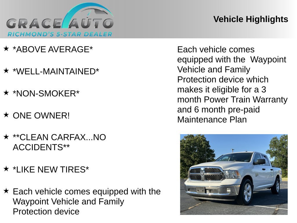Used 2022 RAM 1500 Tradesman w/ Tradesman SXT Package RWD image 2