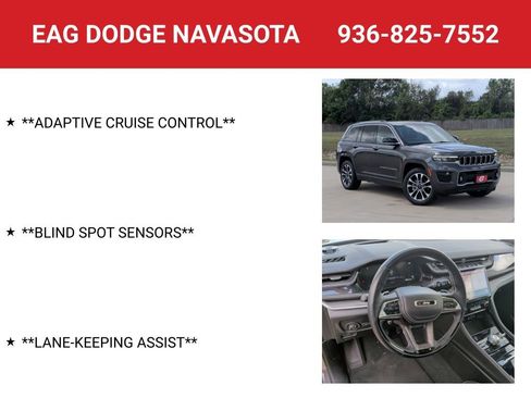 Used 2022 Jeep Grand Cherokee Overland w/ Adv Protech Group III AWD/4WD image 8