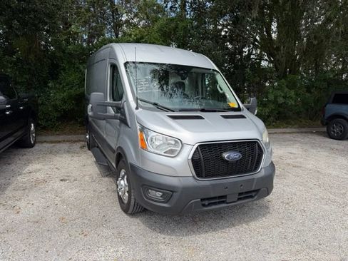 Used 2021 Ford Transit 350 148 Medium Roof AWD w/ Upfitter Package image 7