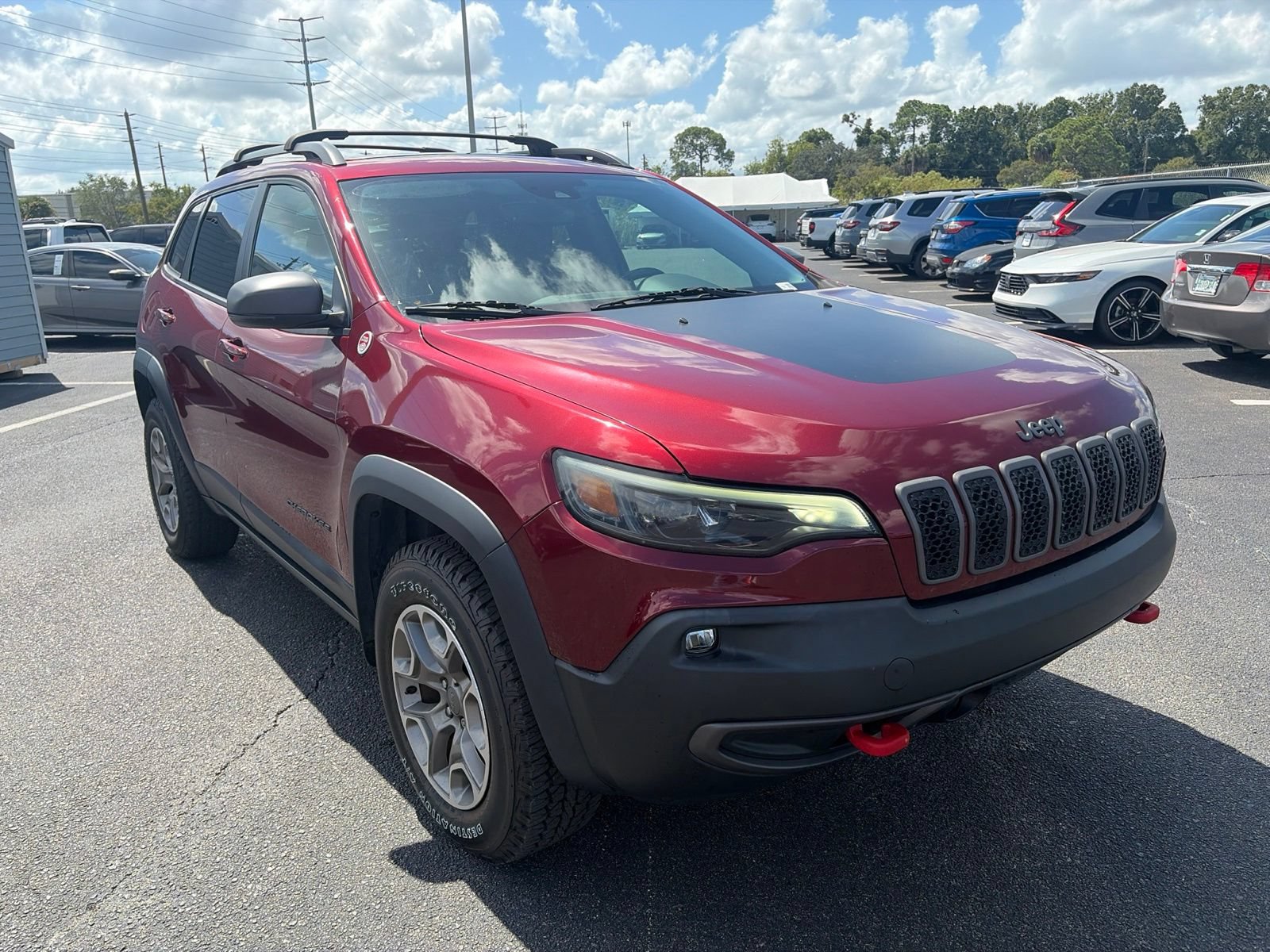 Used 2021 Jeep Cherokee Trailhawk w/ Sun, Sound & Nav Group AWD/4WD image 46