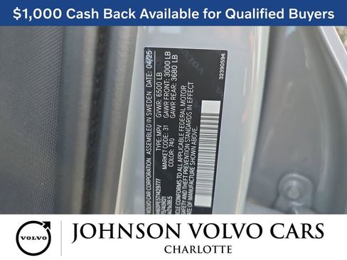 New 2026 Volvo XC90 T8 Plus w/ Protection Package Premier AWD/4WD image 40