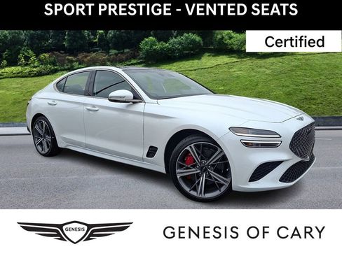 Certified 2025 Genesis G70 2.5T w/ Sport Prestige Package image 1