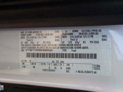 Used 2024 Ford Transit 350 148 Low Roof w/ Load Area Protection Package RWD image 32