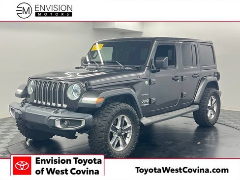 Used 2019 Jeep Wrangler Unlimited Sahara AWD/4WD image 1