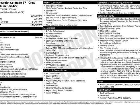 Used 2023 Chevrolet Colorado Z71 AWD/4WD image 5