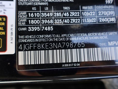 Certified 2022 Mercedes-Benz GLS 63 AMG 4MATIC image 43