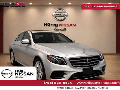 Used 2018 Mercedes-Benz E 300 4MATIC w/ Premium 2 Package (Q02) image 1