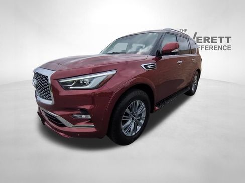 Used 2022 INFINITI QX80 Luxe w/ Cargo Package AWD/4WD image 9