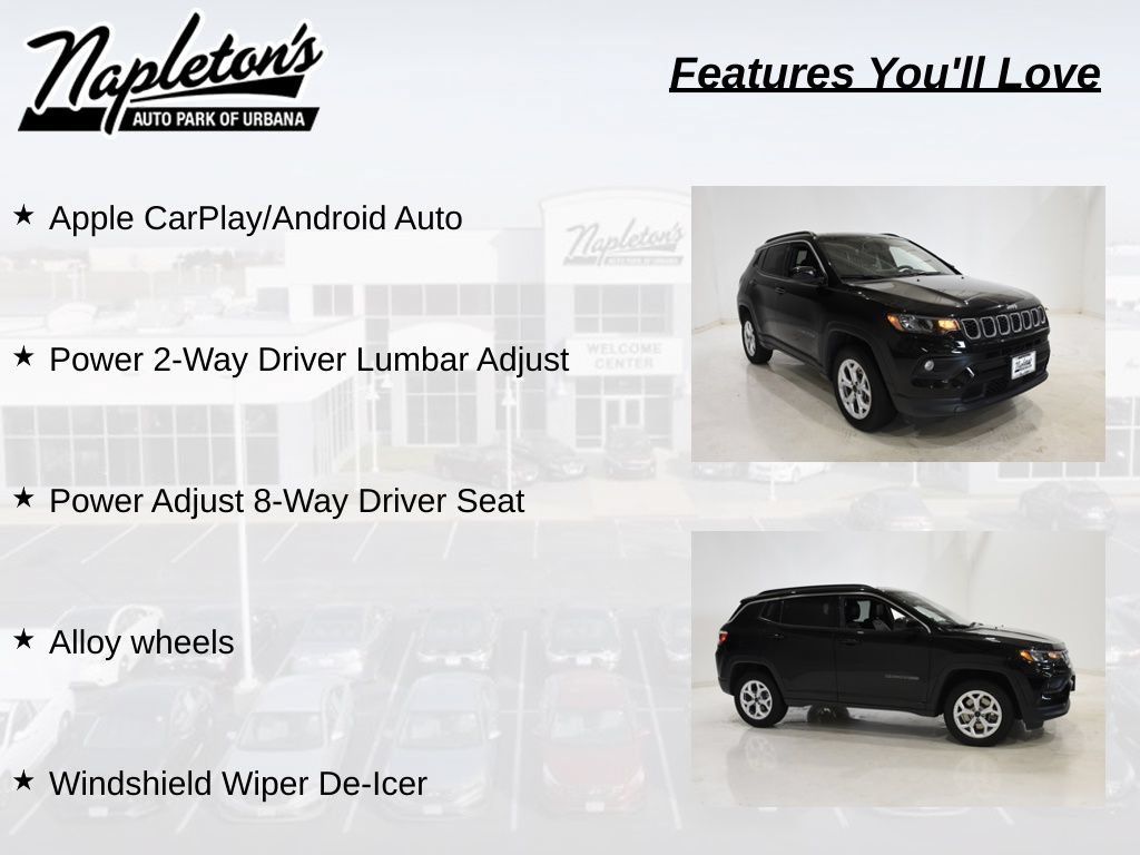 Used 2025 Jeep Compass Latitude w/ Sun & Sound Group AWD/4WD image 27