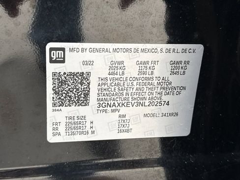 Used 2022 Chevrolet Equinox LT image 30