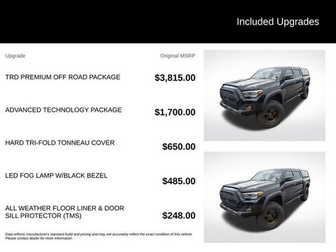 Used 2022 Toyota Tacoma TRD Off-Road w/ TRD Premium Off Road Package AWD/4WD image 5