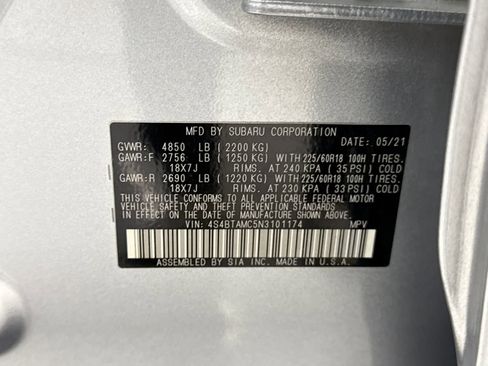 Certified 2022 Subaru Outback Limited image 28