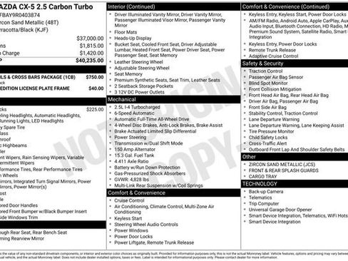 Used 2024 MAZDA CX-5 Carbon Edition image 6