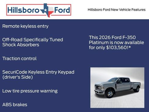 New 2026 Ford F350 Platinum AWD/4WD image 19